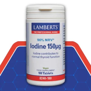 Lamberts Iodine 150mcg 100% NRV Tablets (180)
