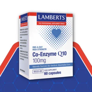 Lamberts Co-Enzyme Q10 100mg Capsules (60)