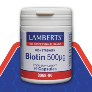 Lamberts Biotin 500mcg Tablets (90)