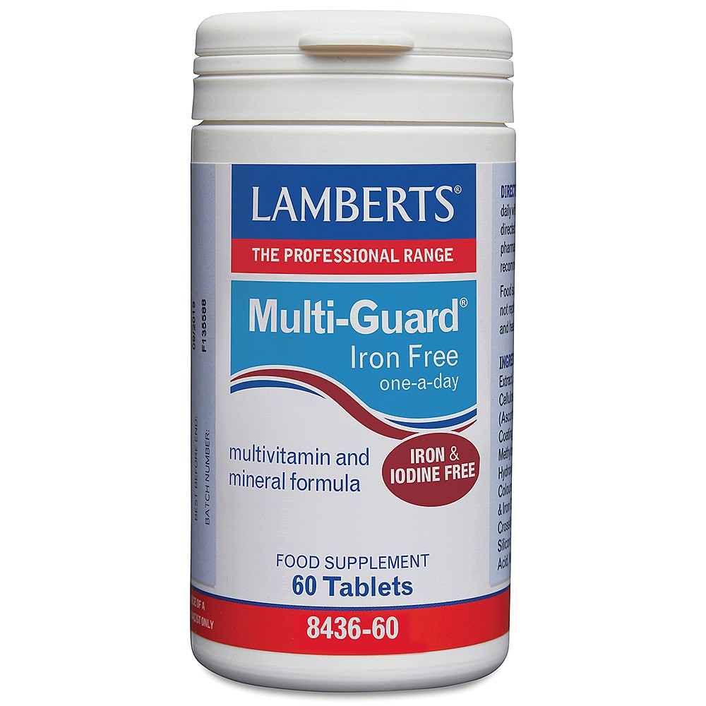 Lamberts Multi-Guard Iron Free Tablets (60)