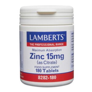 Lamberts Zinc 15mg Tablets (180)