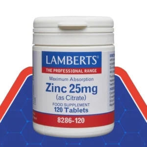Lamberts Zinc 25mg (as Citrate) (120)