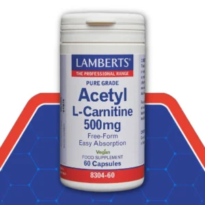 Lamberts Acetyl L-Carnitine 500mg (60)