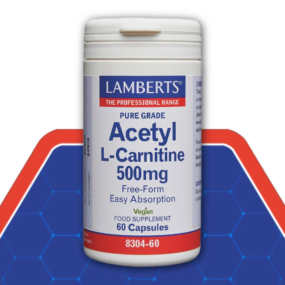 Lamberts Acetyl L-Carnitine 500mg (60)